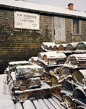 Lobster Traps, F.W. Thurston, Winter.
