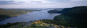 View From Acadia Mountain - Panorama