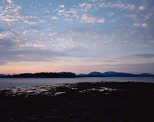 View of Mount Desert from Fish Point
